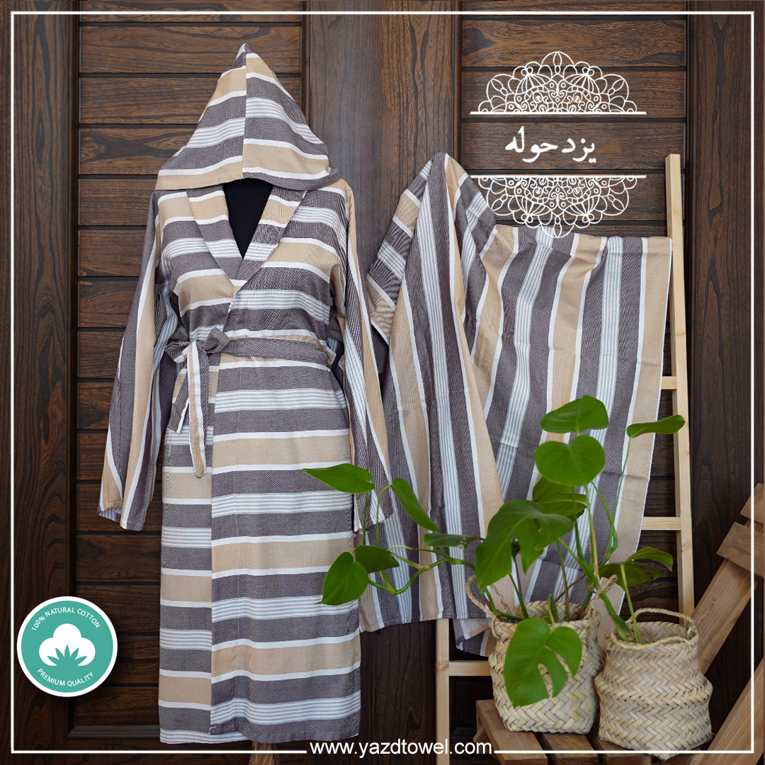 حوله تنپوش نخی سنتی یزدی طرح آریا کد 8