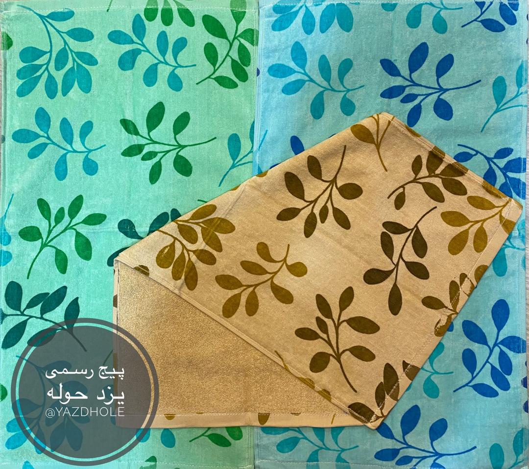 حوله دستی طرح خزان چاپی