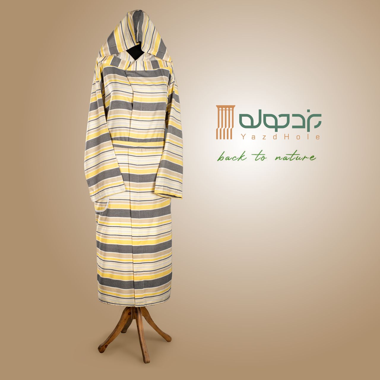 حوله تنپوش نخی سنتی یزدی طرح رویا کد 14 (صادراتی)