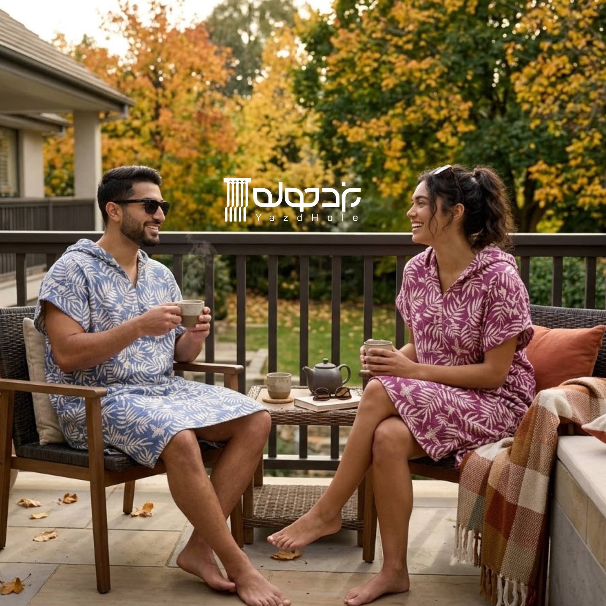 حوله نخی سنتی پانچویی (سفری) طرح زیتون