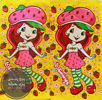 حوله دستی کودک توت فرنگی