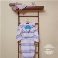 حوله تنپوش نخی سنتی یزدی کودک طرح الیا گلدوزی شده