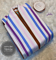 حوله تنپوش نخ رنگی سارو